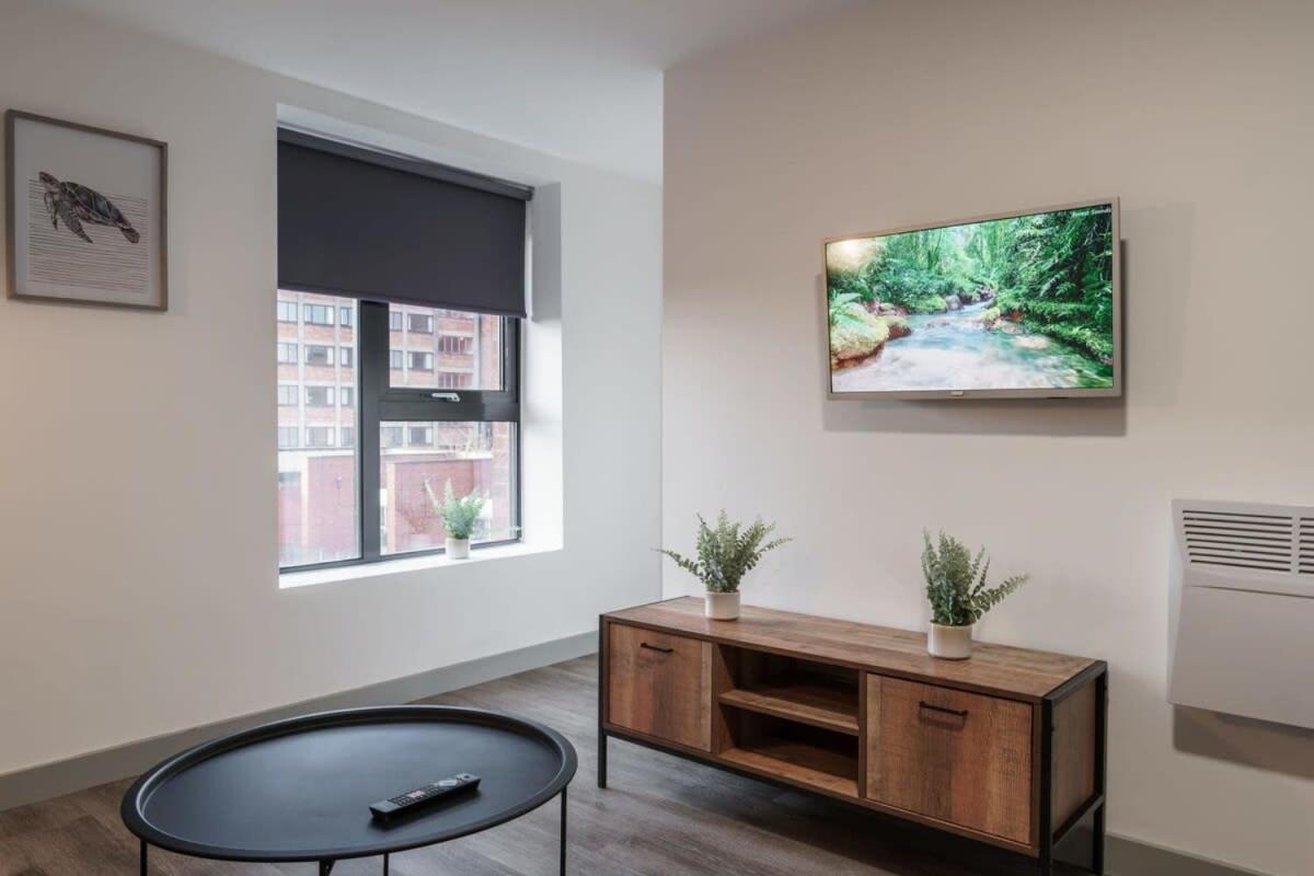 Modern 1 Bed Apartment In Liverpool Centre Eksteriør billede